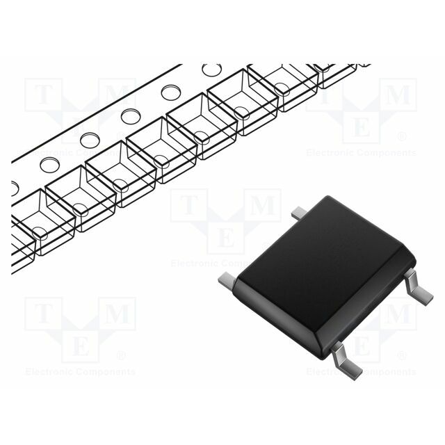 DIODES INCORPORATED Bridge rectifier: single-phase; Urmax: