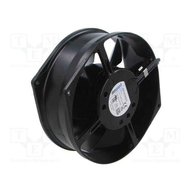 EBM-PAPST Fan: AC; Ø172x55mm; axial; 115VAC