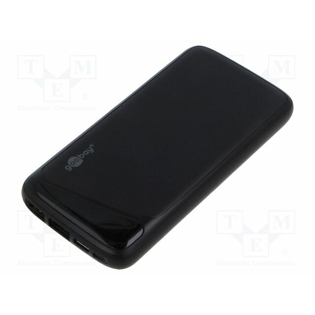 Re-battery: powerbank; 10000mAh; 5V; 2A; Colour: