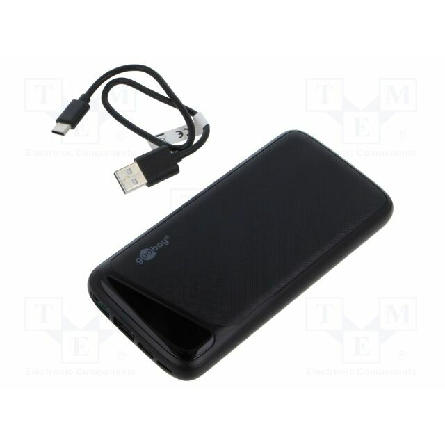 Re-battery: powerbank; 10000mAh; 5V; 2A; Out:
