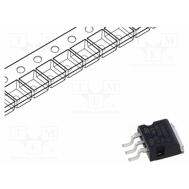 STMICROELECTRONICS IC: voltage regulator; LDO,linear