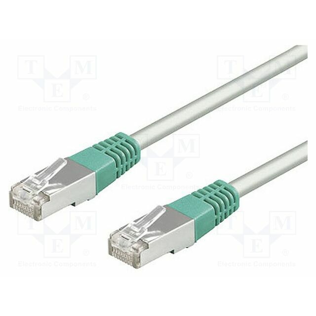 GOOBAY Patch cord; F/UTP; Cat 5e