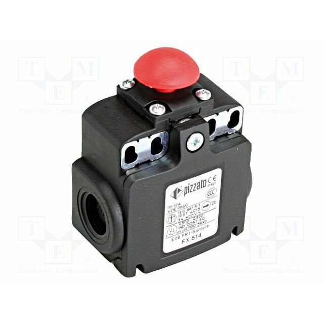 PIZZATO ELETTRICA Limit switch; mushroom head