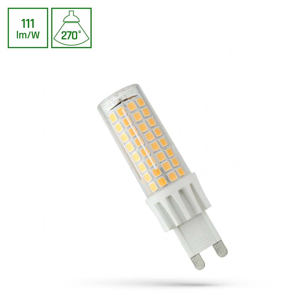 ZAR.LED G9 7W NATURALNA SPECTRUM