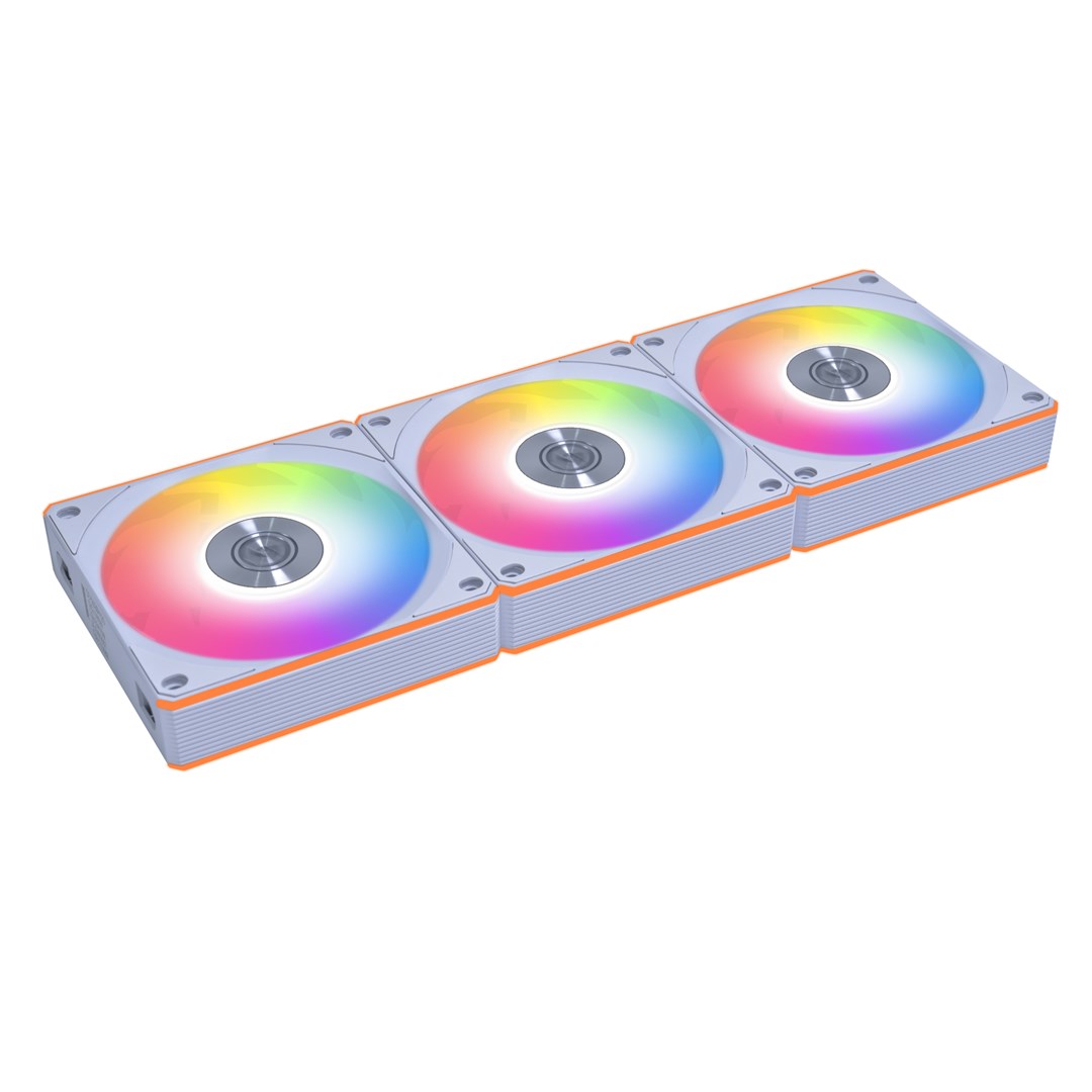 White wireless Lian Li UNI FAN