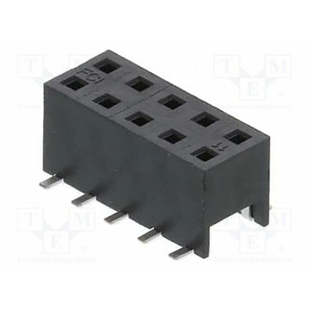 AMPHENOL Connector: wire-board; female; PIN: 10
