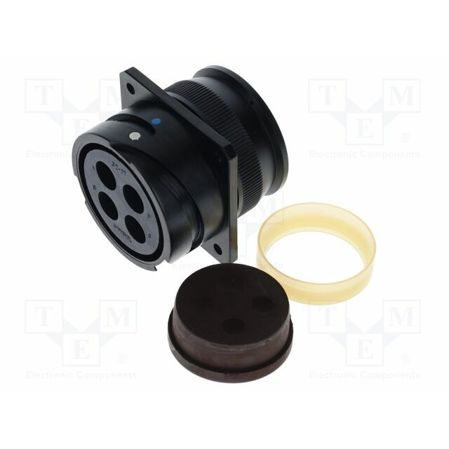 AMPHENOL Connector: circular; PIN: 4; straight