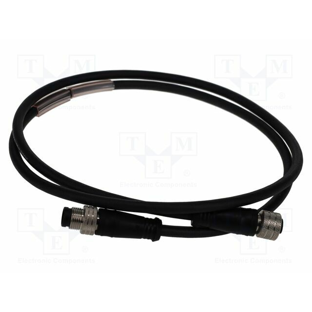 MOLEX Cable: for sensors; M12; unshielded