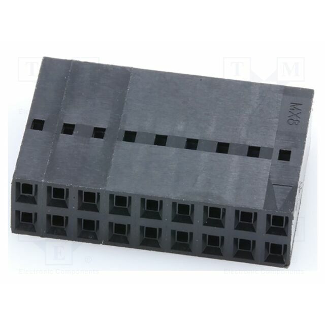 MOLEX Connector: wire-wire/PCB; female; PIN: 18