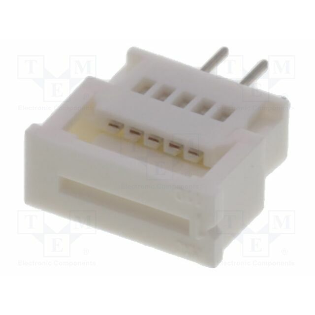 MOLEX Connector: FFC/FPC; tinned; THT; 200V