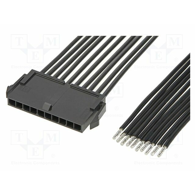 MOLEX Connector: wire-wire; plug; male; PIN: