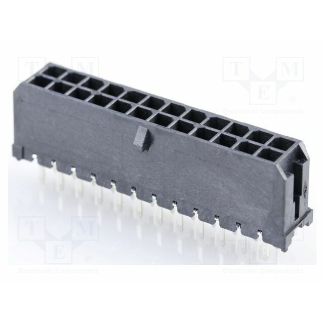 MOLEX Connector: wire-board; male; PIN: 24