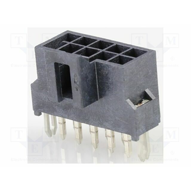 MOLEX Connector: wire-board; PIN: 10; Inom: