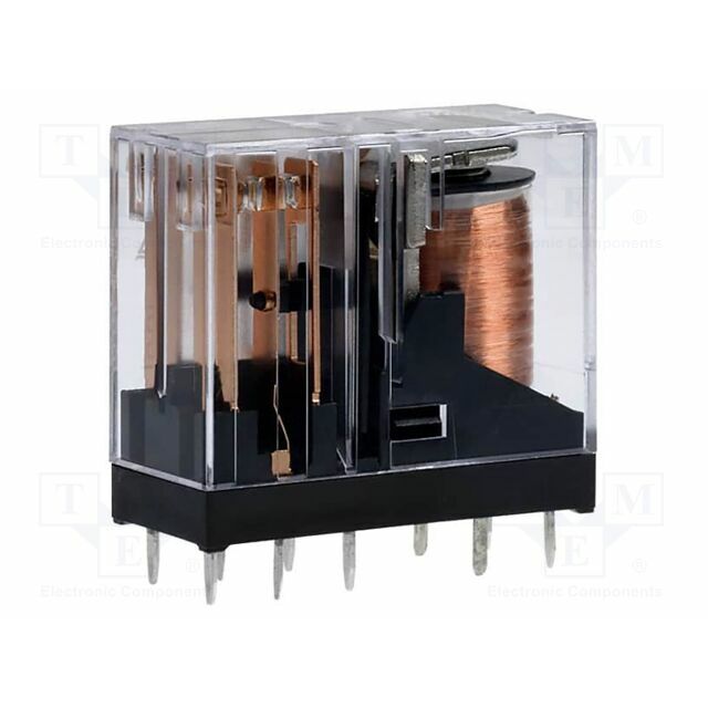OMRON Relay: electromagnetic; Ucoil: 5VDC; DPDT