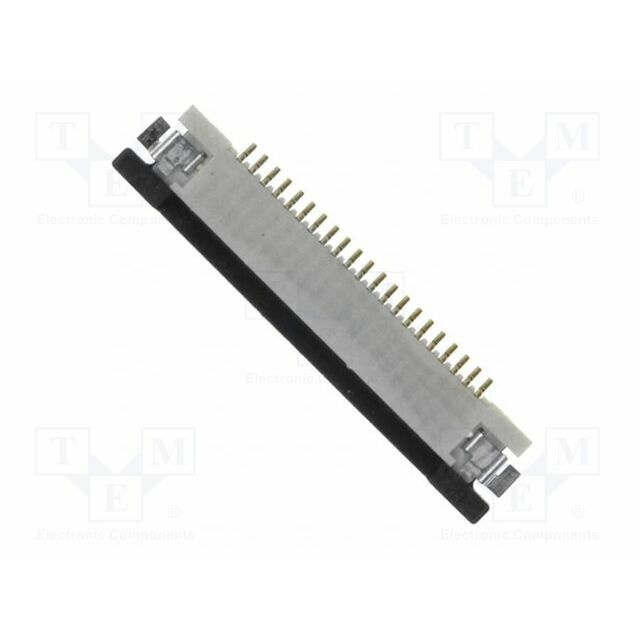 OMRON Connector: FFC/FPC; gold-plated; 500mA; 50V
