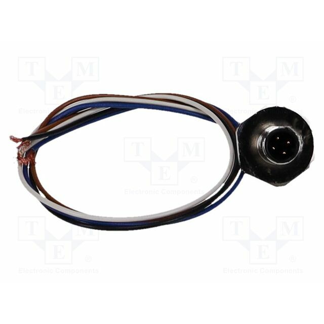 MOLEX Connector: M12; socket; male; PIN: