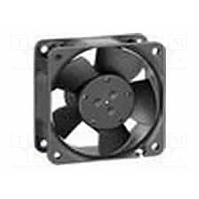 EBM-PAPST Fan: DC; 60x60x25mm; axial; 12VDC