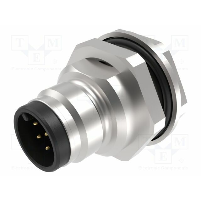 MOLEX Connector: M12; plug; PIN: 5