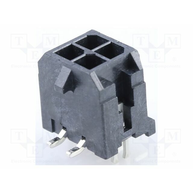 MOLEX Connector: wire-board; male; PIN: 4