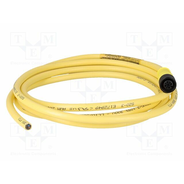MOLEX Cable: for sensors; M12; PIN:
