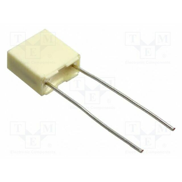 YAGEO Capacitor: polyester; 15nF; 100VDC; 5mm