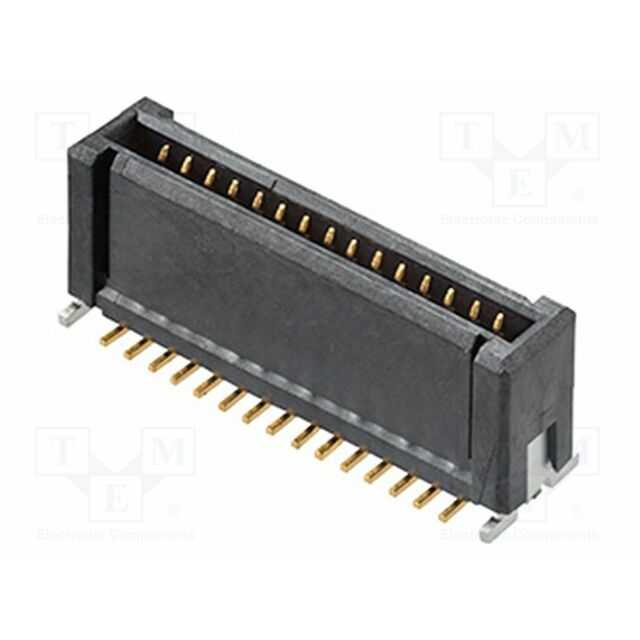 MOLEX Contact; female; SlimStack; gold-plated; SMT