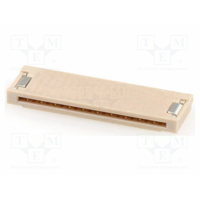 MOLEX Connector: FFC/FPC; gold-plated; SMT; 500mA