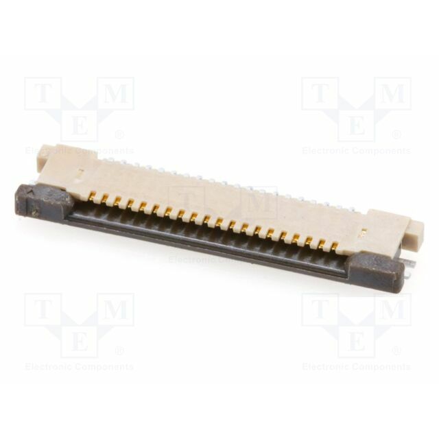MOLEX Connector: FFC/FPC; gold-plated; SMT; 500mA