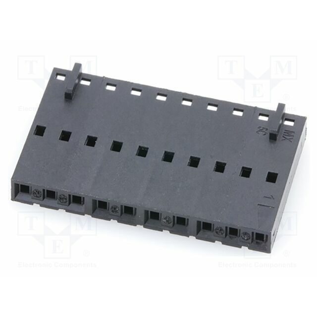 MOLEX Connector: wire-wire/PCB; female; PIN: 10