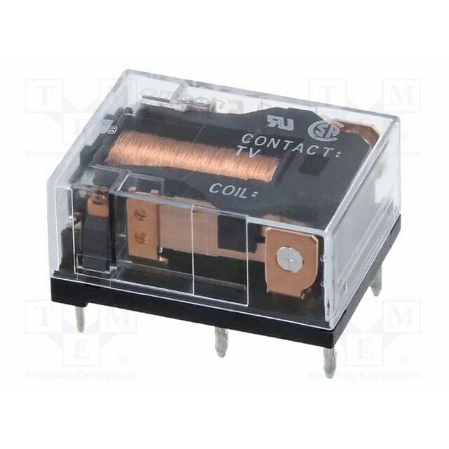 OMRON Relay: electromagnetic; Ucoil: 12VDC; Icontacts