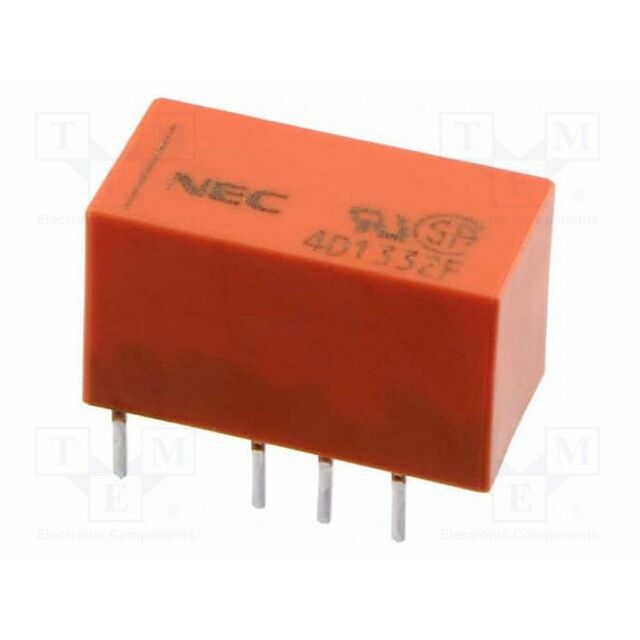 YAGEO Relay: electromagnetic; Ucoil: 24VDC; DPDT