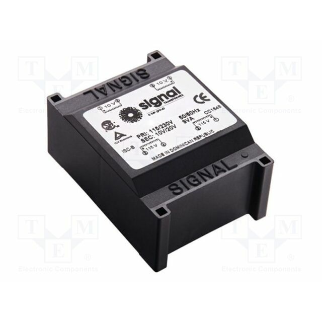 Transformer: encapsulated; 5÷10V; 60.2x41.9x27
