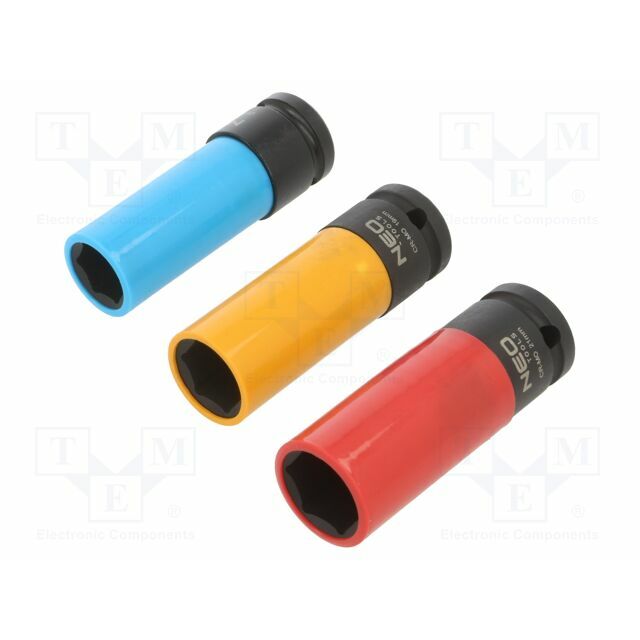 NEO TOOLS Socket: 6-angles-set; 6-angles,to