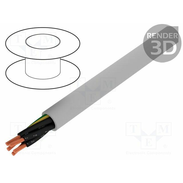 LAPP Wire; ÖLFLEX® 191; 5G4mm2; unshielded