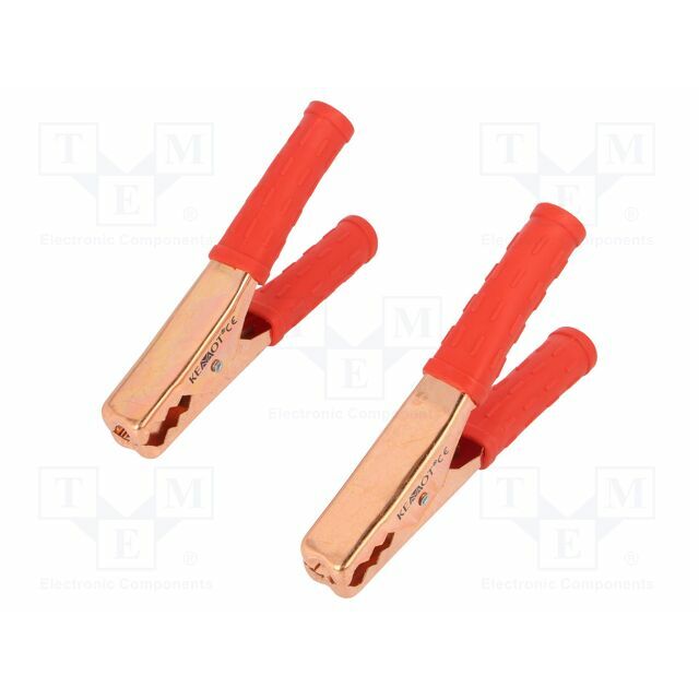 AXIOMET Crocodile clip; 200A; Grip capac: