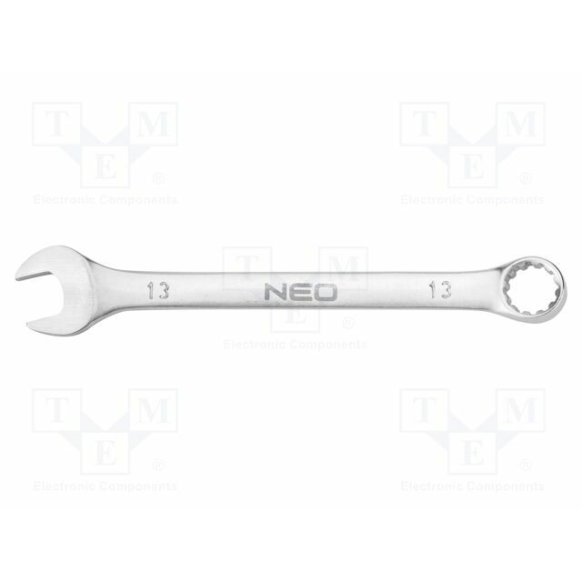 NEO TOOLS Wrench: combination spanner; double-sided
