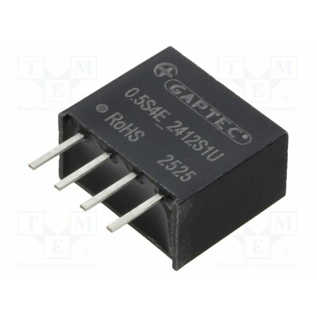 GAPTEC Electronic Converter: DC/DC; 500mW; Uin: