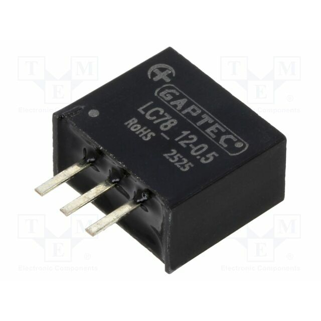 GAPTEC Electronic Converter: DC/DC; Uin: 15÷28VDC