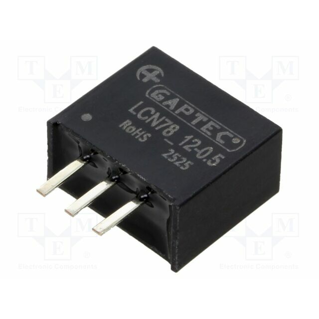 GAPTEC Electronic Converter: DC/DC; Uin: 15÷42VDC