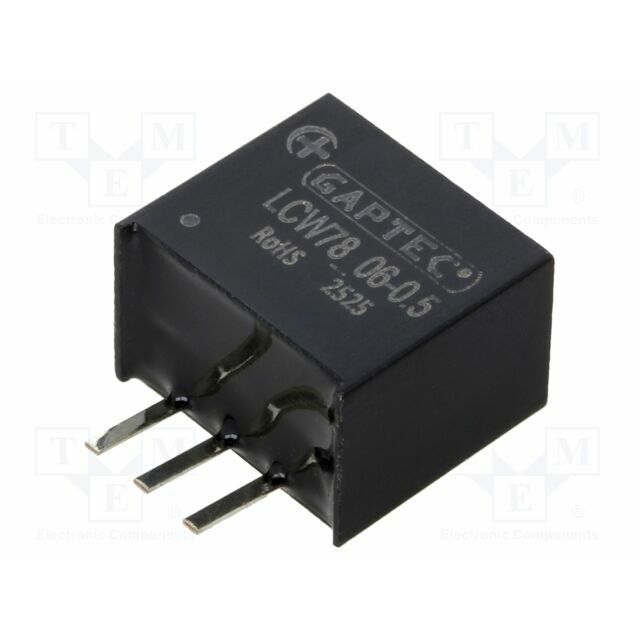 GAPTEC Electronic Converter: DC/DC; Uin: 9÷75VDC