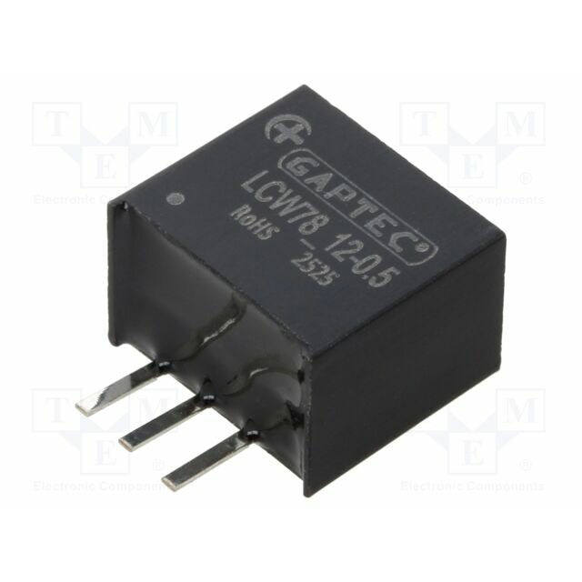 GAPTEC Electronic Converter: DC/DC; Uin: 17÷75VDC