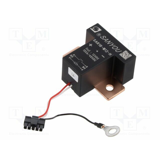 SANYOU Relay: electromagnetic; Ucoil: 12VDC; SPST