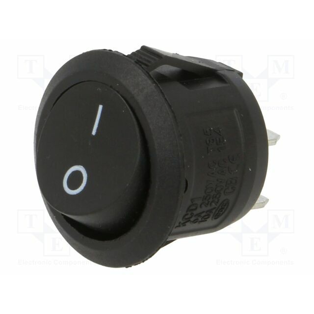 ORNO ROCKER; SPST; Pos: 2; OFF-ON