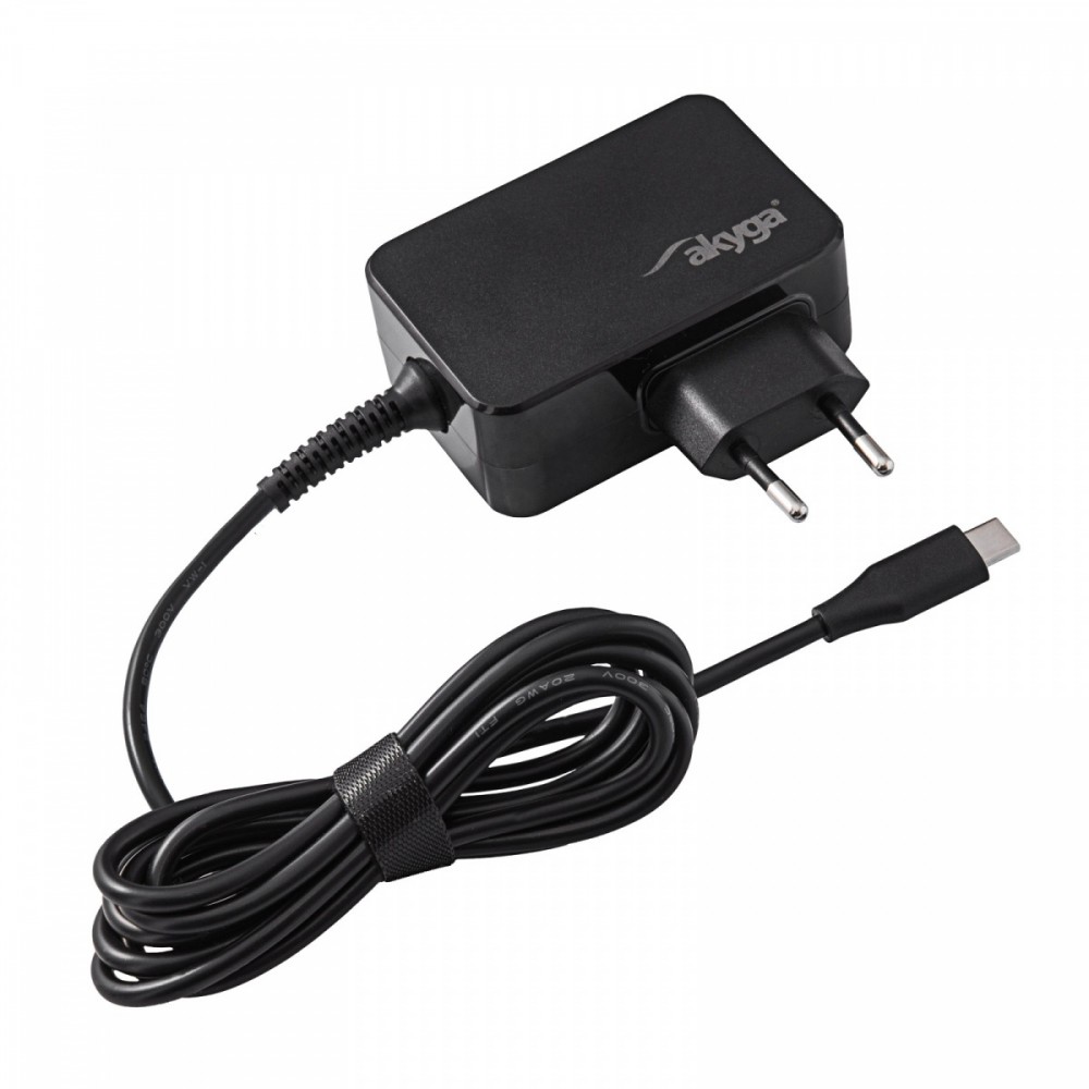 POWER SUPPLY USB-C 45W AKYGA 20V/2