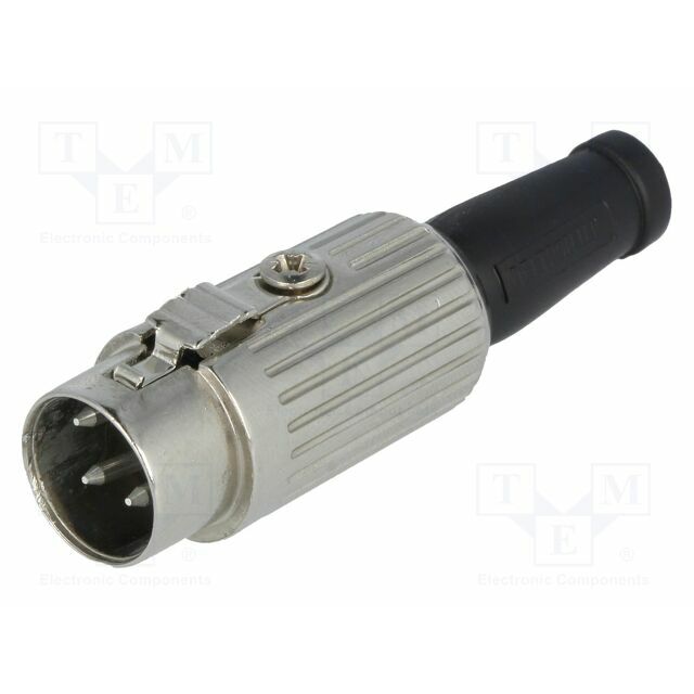 DELTRON Connector: DIN; plug; male; PIN: