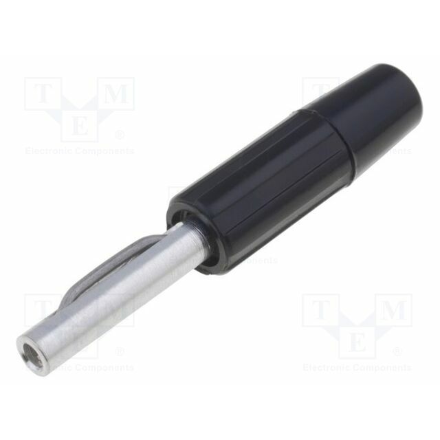 DELTRON Laboratory connector: 4mm banana; plug