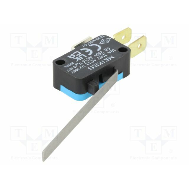 EMAS Microswitch SNAP ACTION; 6A/250VAC; with