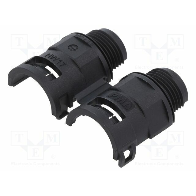 PMA Straight terminal connector; Thread: metric