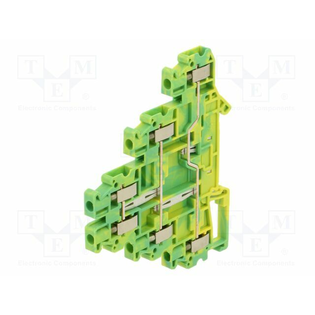 PHOENIX CONTACT Splice terminal: rail; screw