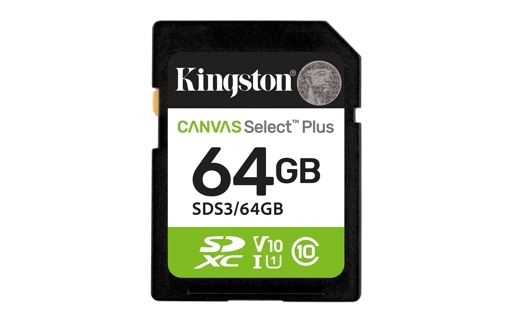 Kingston Technology 64GB SDXC Canvas Select